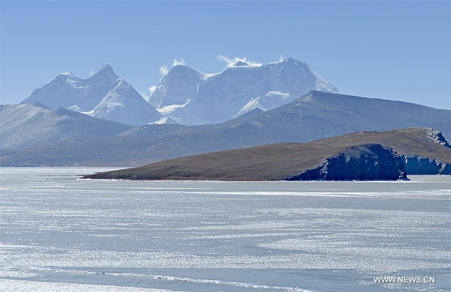 Snow scenery of Gulha Kangri mountain in China's Tibet