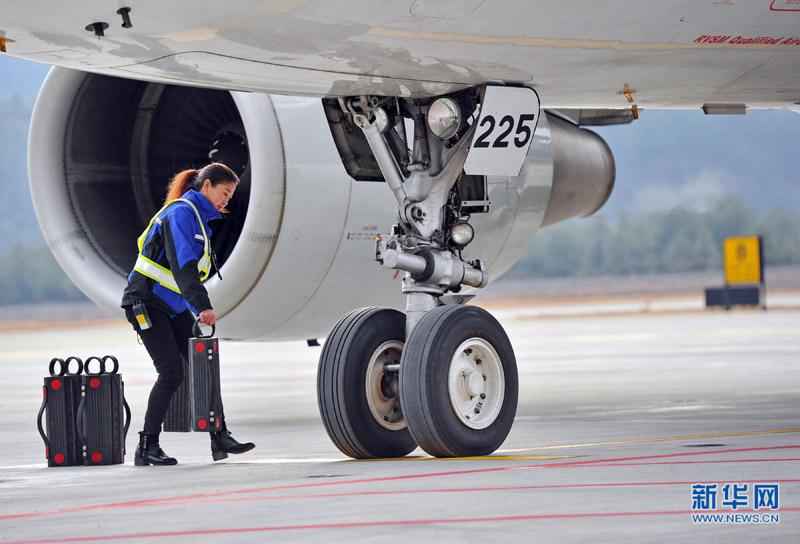 Tibetan girl Maria's plane obsession