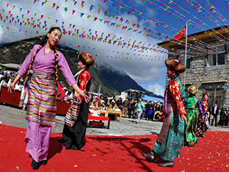 西藏林芝：庆祝百万农奴解放纪念日