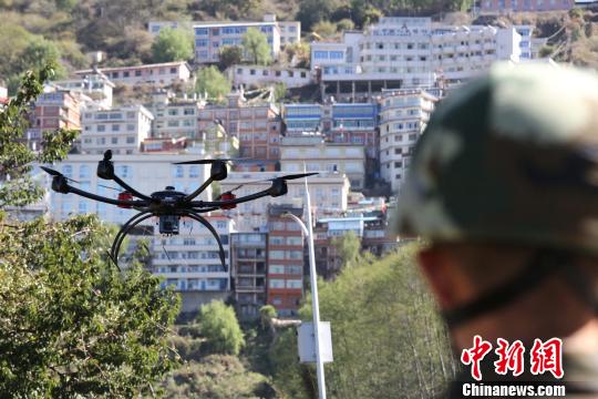 Drones used to patrol China-Nepal border