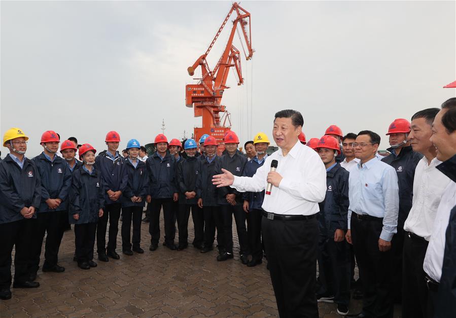 Xi urges Guangxi to play bigger role in Belt and Road