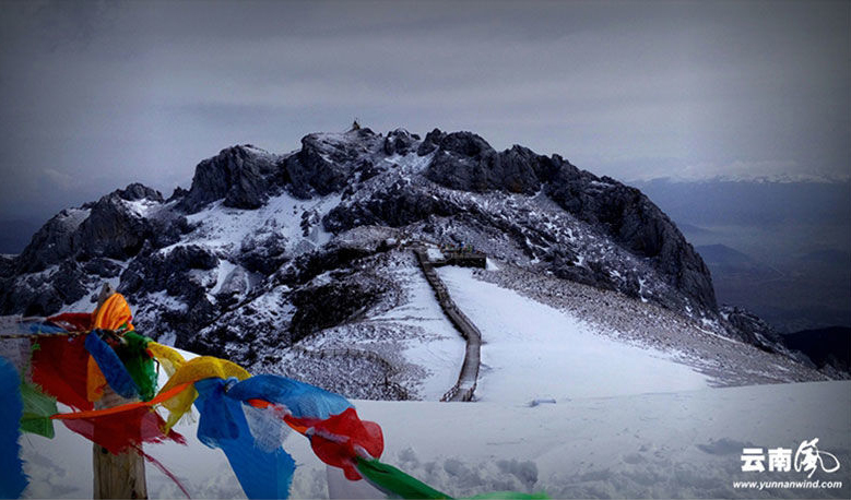 Scenery of Shika snow mountain