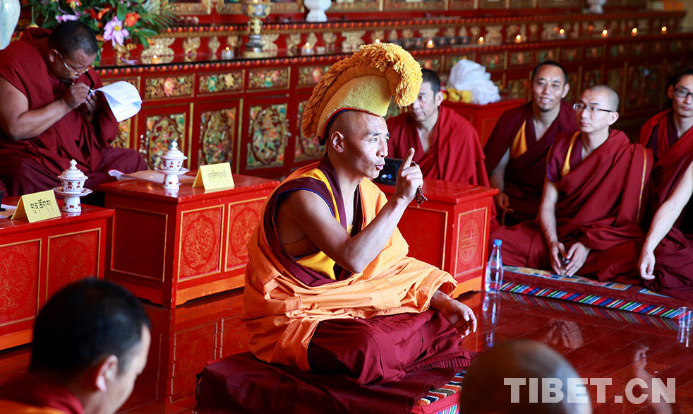 Exam for advanced, intermediate Tibetan Buddhism degree begins