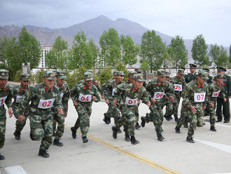 军考进行时：看看武警西藏森林总队的预考是啥样
