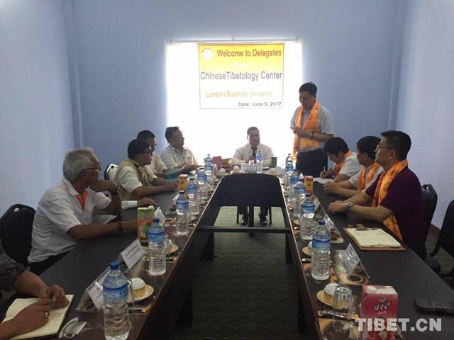 Chinese scholars visit Lumbini for academic exchange