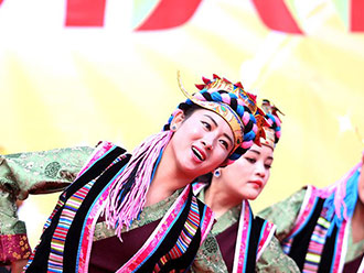 2017中国西藏雅砻文化节开幕式山南文艺演出