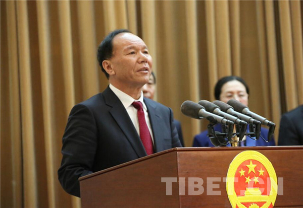 Qi Zhala re-elected as chairman of southwest China's Tibet Autonomous Region