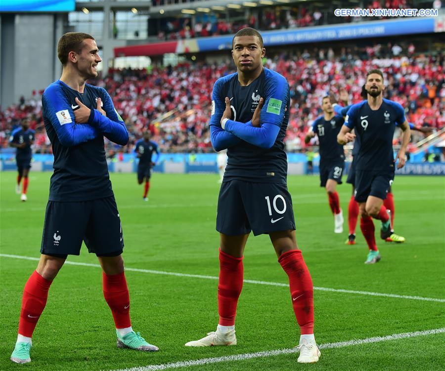 WM 2018 Gruppe C: Frankreich 1:0 Peru WM 2018 Gruppe C: Frankreich 1:0 Peru