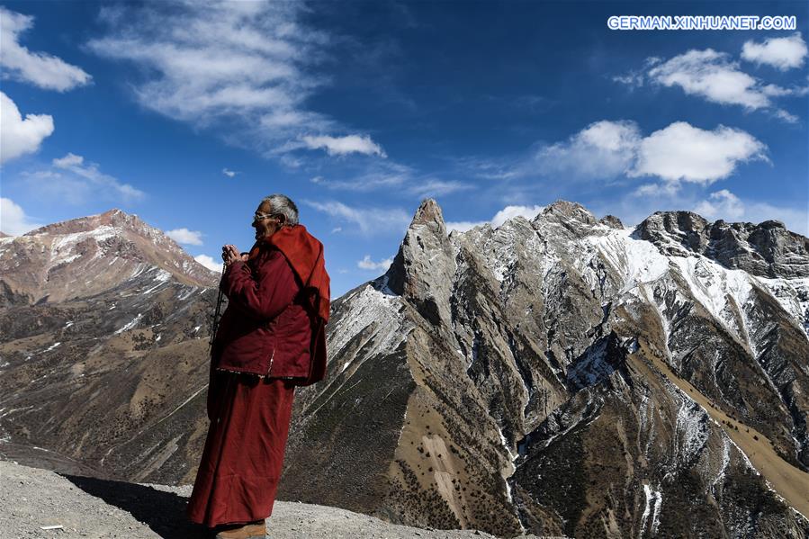 Dana-Tempel im nordwestchinesischen Qinghai Dana-Tempel im nordwestchinesischen Qinghai