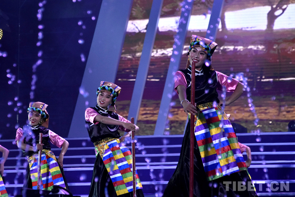 鄂藏艺术家在2023雅砻文化旅游节开幕式上同台献艺