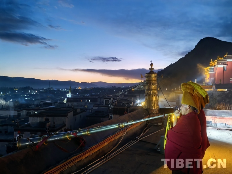 扎什伦布寺纪念宗喀巴大师