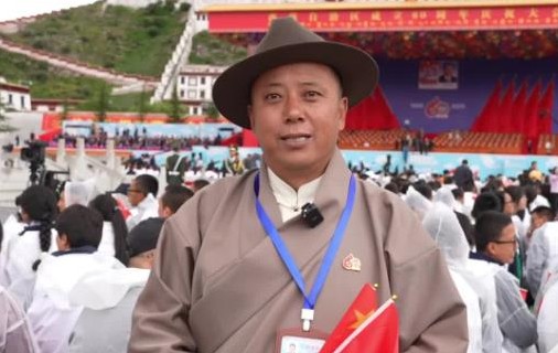 【辉煌60载 魅力新西藏】“祝愿祖国越来越强大 祝愿西藏越来越美好”