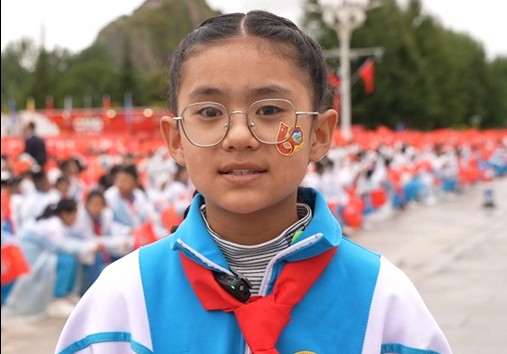 【辉煌60载 魅力新西藏】“习爷爷，扎西德勒”