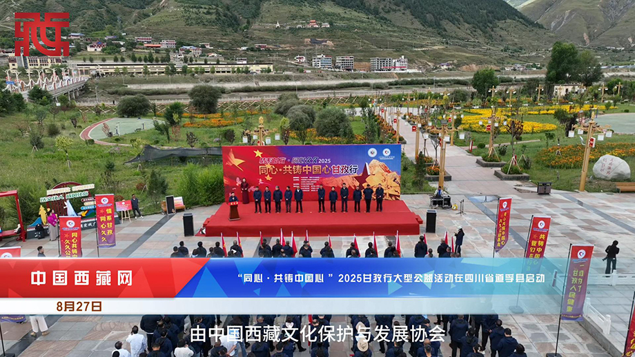 【情系甘孜•同心久久】“同心•共铸中国心”2025甘孜行大型公益活动在四川道孚启动