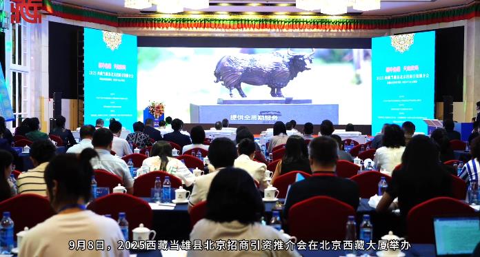 2025西藏当雄县北京招商引资推介会在京举行 签约总金额超4亿元