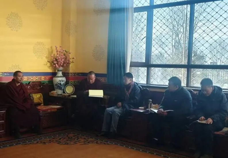 拉萨市色拉寺管委会深入各分寺开展“学法规、守戒律、重修为、树形象”专题宣讲