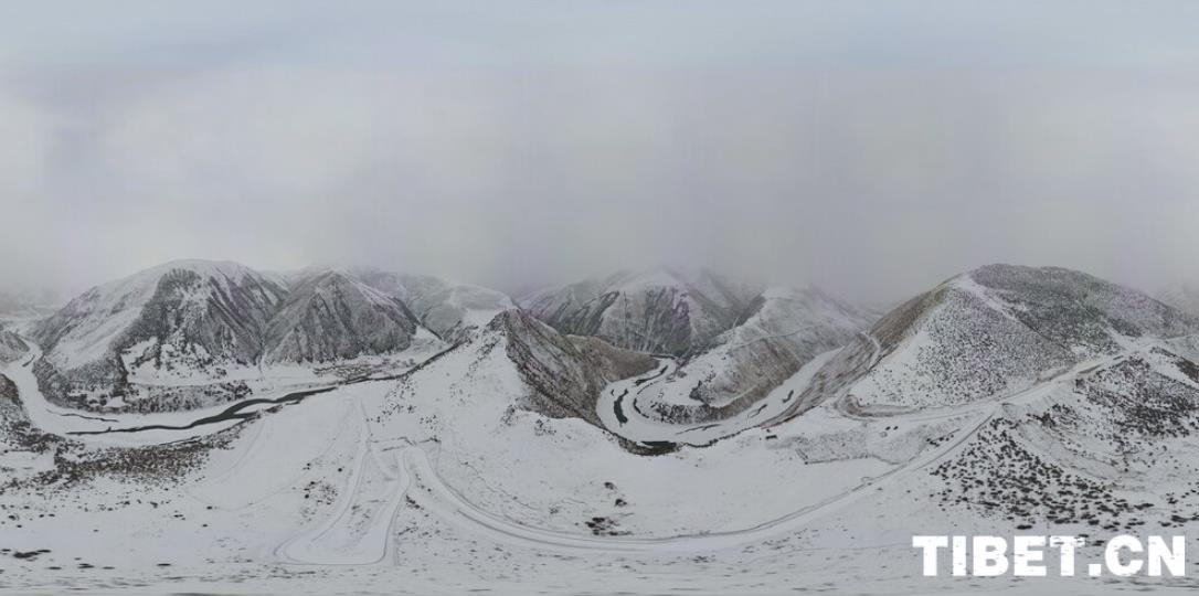 西藏那曲：比如怒江大拐弯