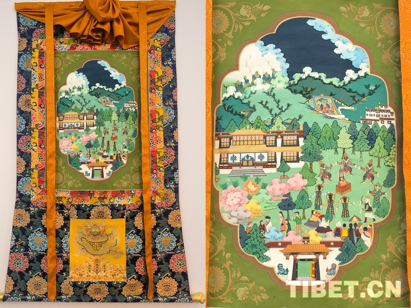 唐卡新韵，绘就雪域同心画卷！