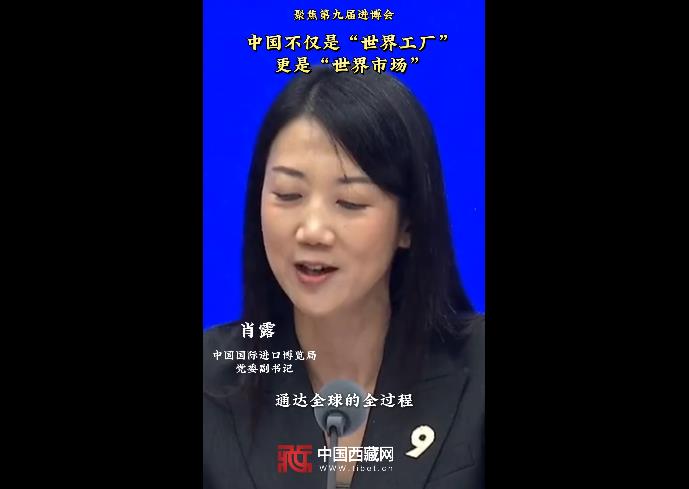 【发布现场】聚焦第九届进博会 中国不仅是“世界工厂” 更是“世界市场”