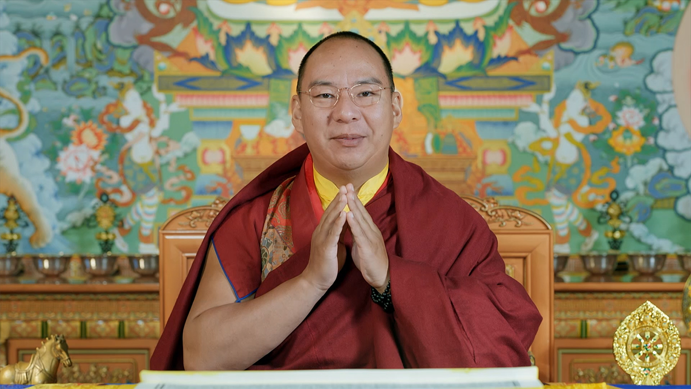 班禅额尔德尼·确吉杰布藏历火马年新年祝福