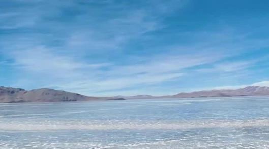 【幸福天路新春行】错那湖的别样冬韵，冰封的纯净之美！