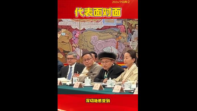 【代表面对面】外媒记者提问：西藏文化被如何保护？门巴族和珞巴族代表如是说……