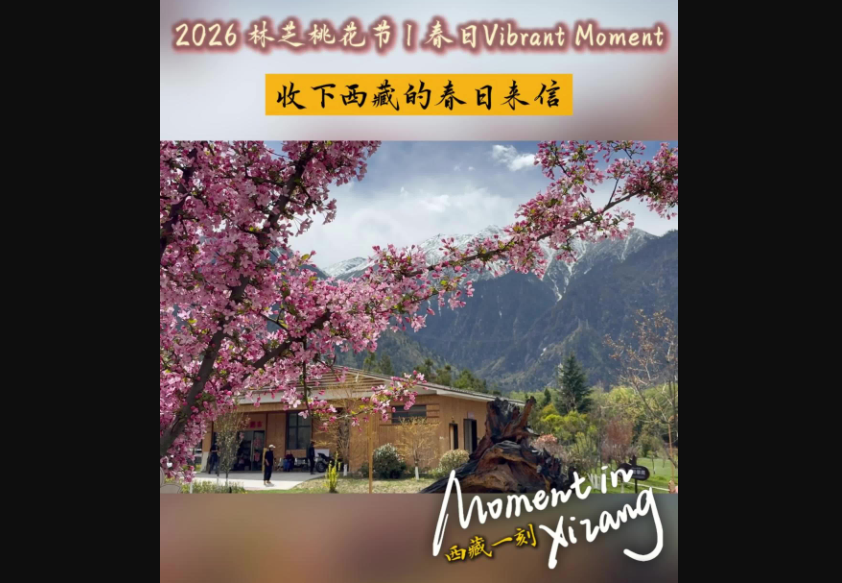 【Moment in Xizang | 西藏一刻】春日Vibrant Moment 收下西藏的春日来信