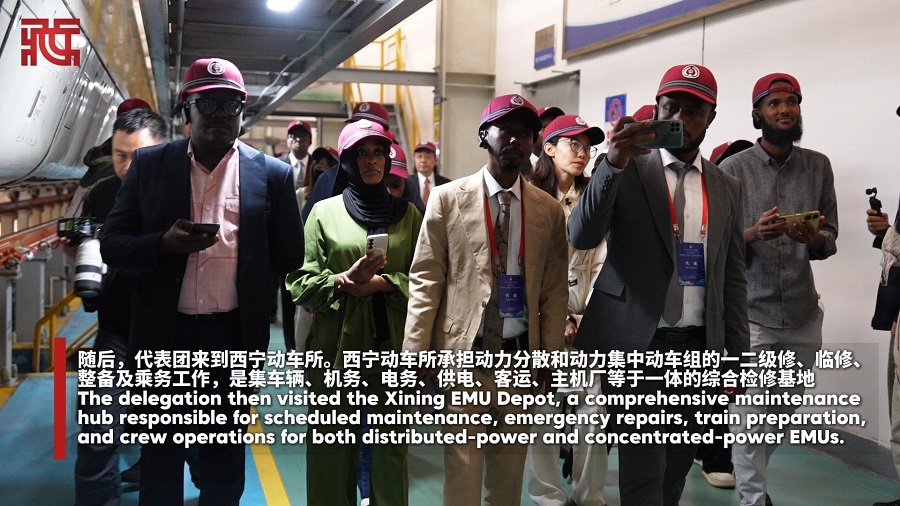 【非洲铁路人才青藏行】三分钟换轴承，青藏铁路“智慧检修”引来非洲朋友点赞