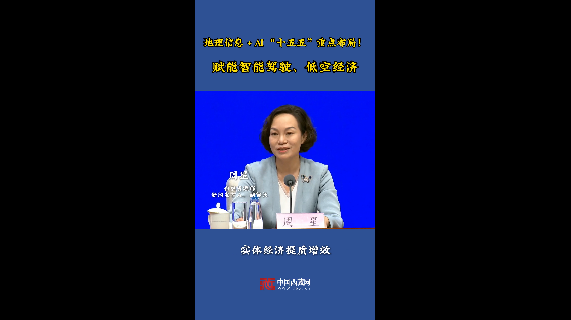 【发布现场】“地理信息 + AI”  十五五重点布局！赋能智能驾驶、低空经济