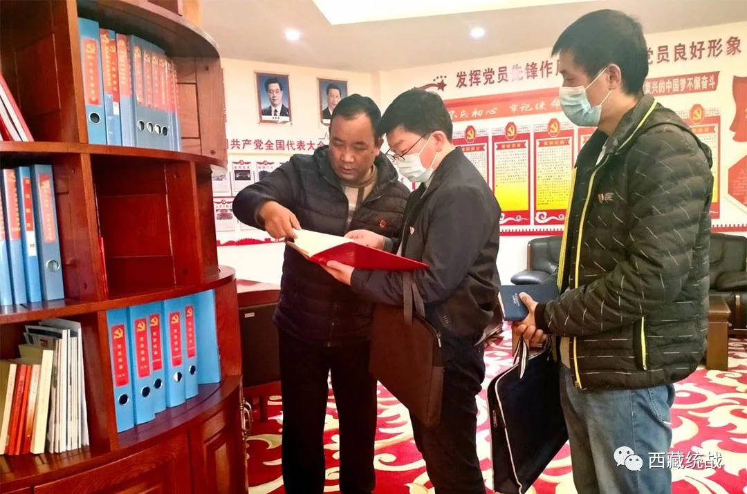 日喀则市委组织部副部长韩亮深入西藏金塔集团开展“两新”组织党建示范点创建调研工作