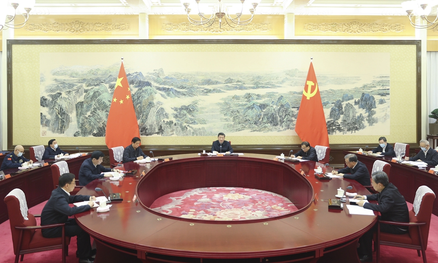 中共中央政治局召開專題民主生活會