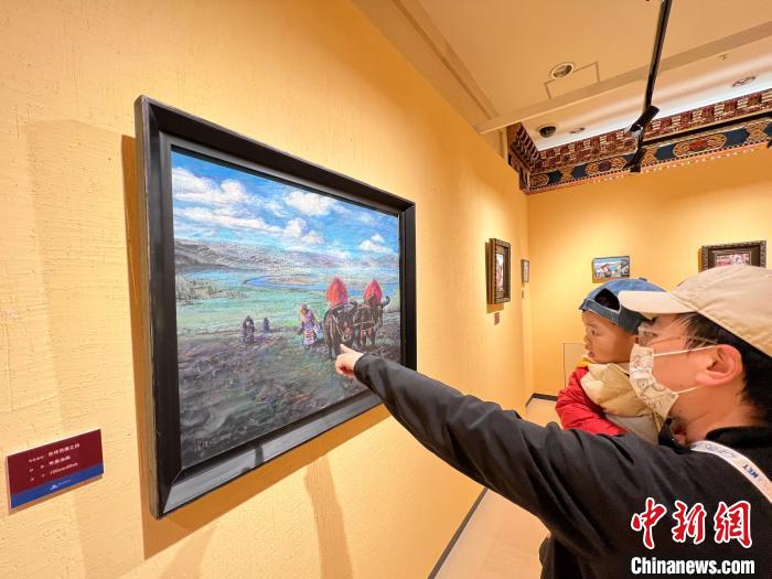 “幸福西藏”主題畫展開幕 展現藏族農牧民生產生活