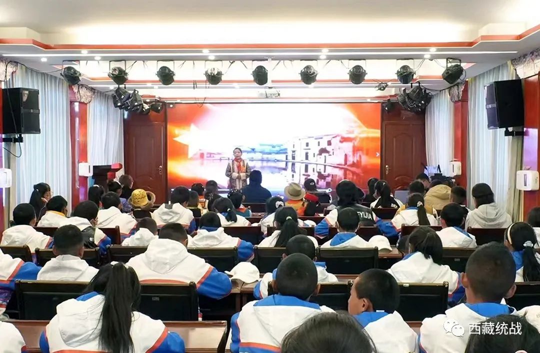 山南市錯那縣舉行全縣青少年鑄牢中華民族共同體意識主題演講比賽