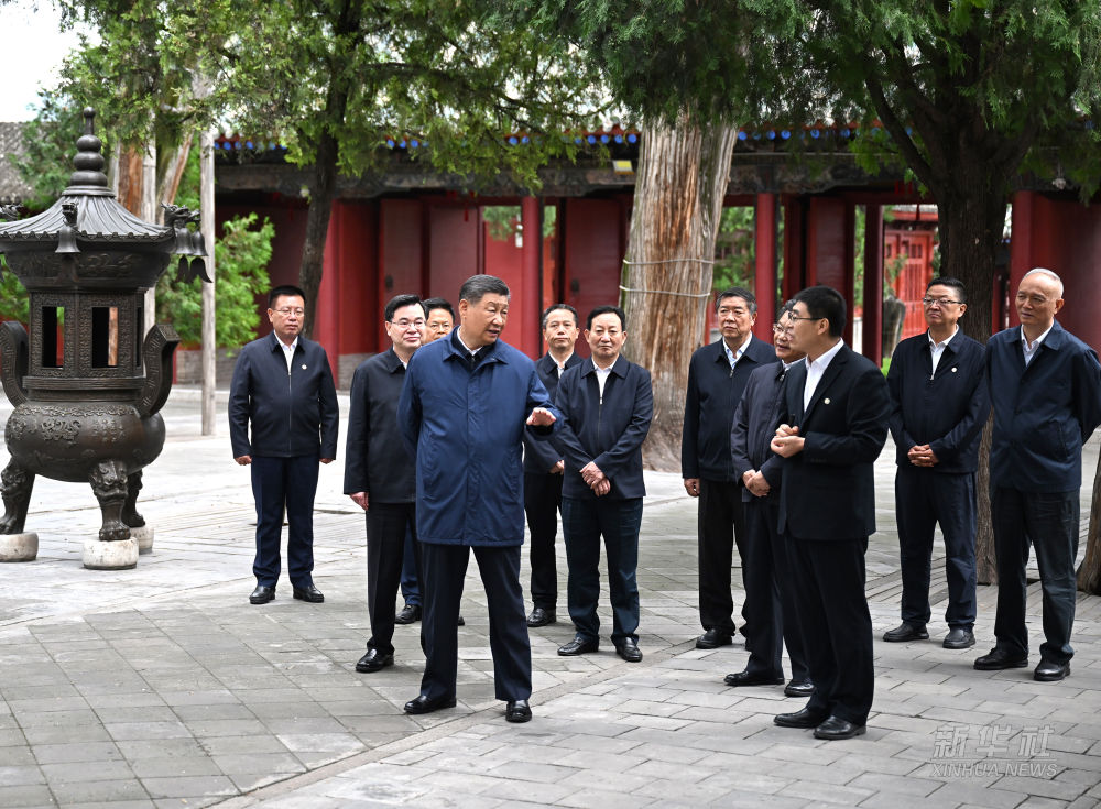 习近平在陕西宝鸡市和甘肃天水市考察调研