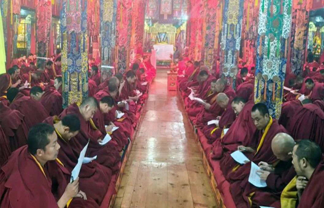 昌都市强巴林寺管委会积极开展国家通用语言文字推广工作