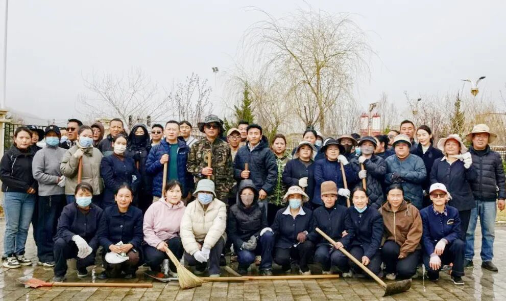 春光好，植新绿，同心筑林焕生机——西藏社会主义学院植树活动