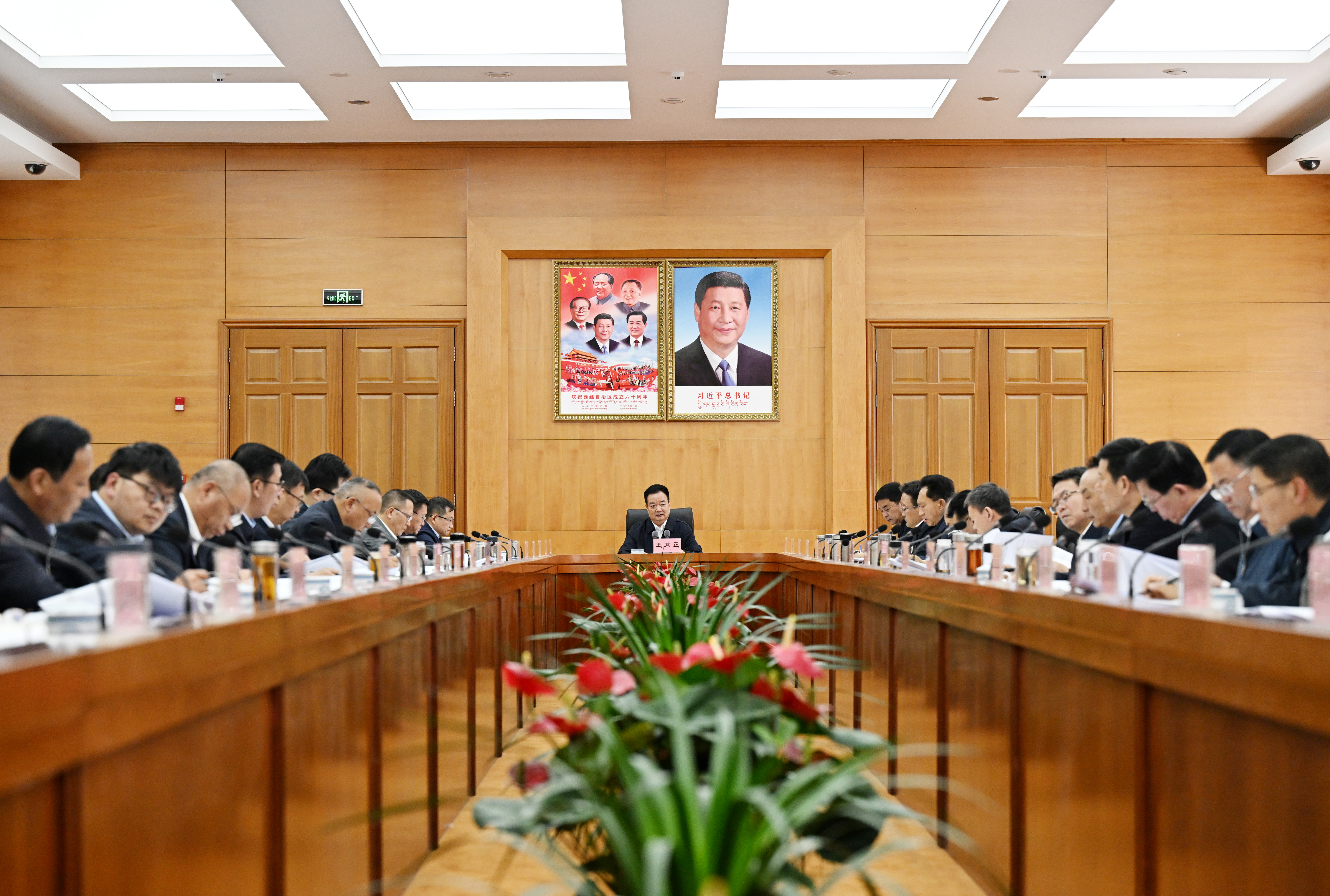 王君正主持召开自治区党委常委会会议专题研究中央巡视整改工作