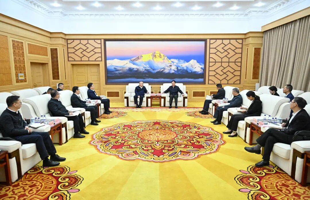 王君正与中国华电集团董事长叶向东座谈