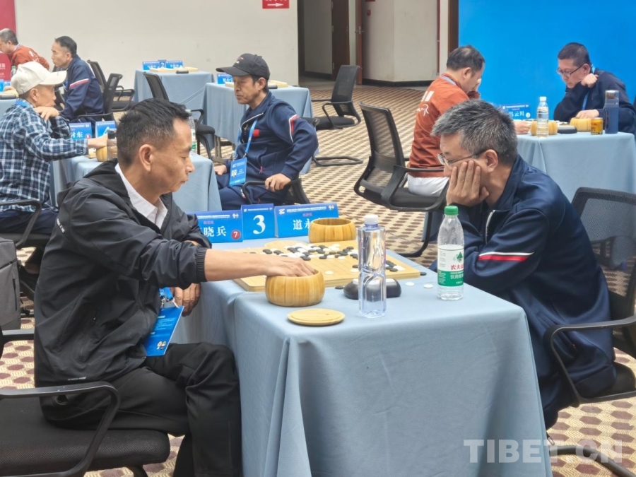 西藏自治区第十四届运动会棋牌类比赛开赛