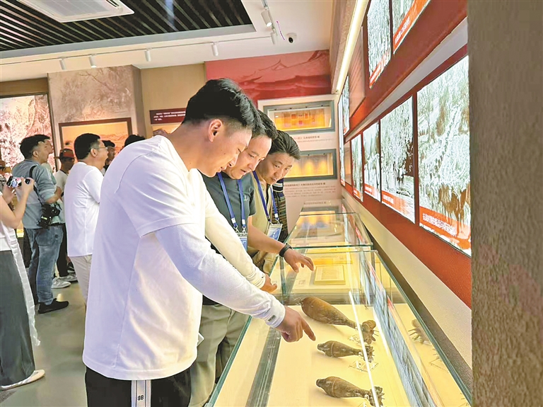 团结誓言代代传——西藏“高原红石榴”参观团走进云南普洱民族团结园