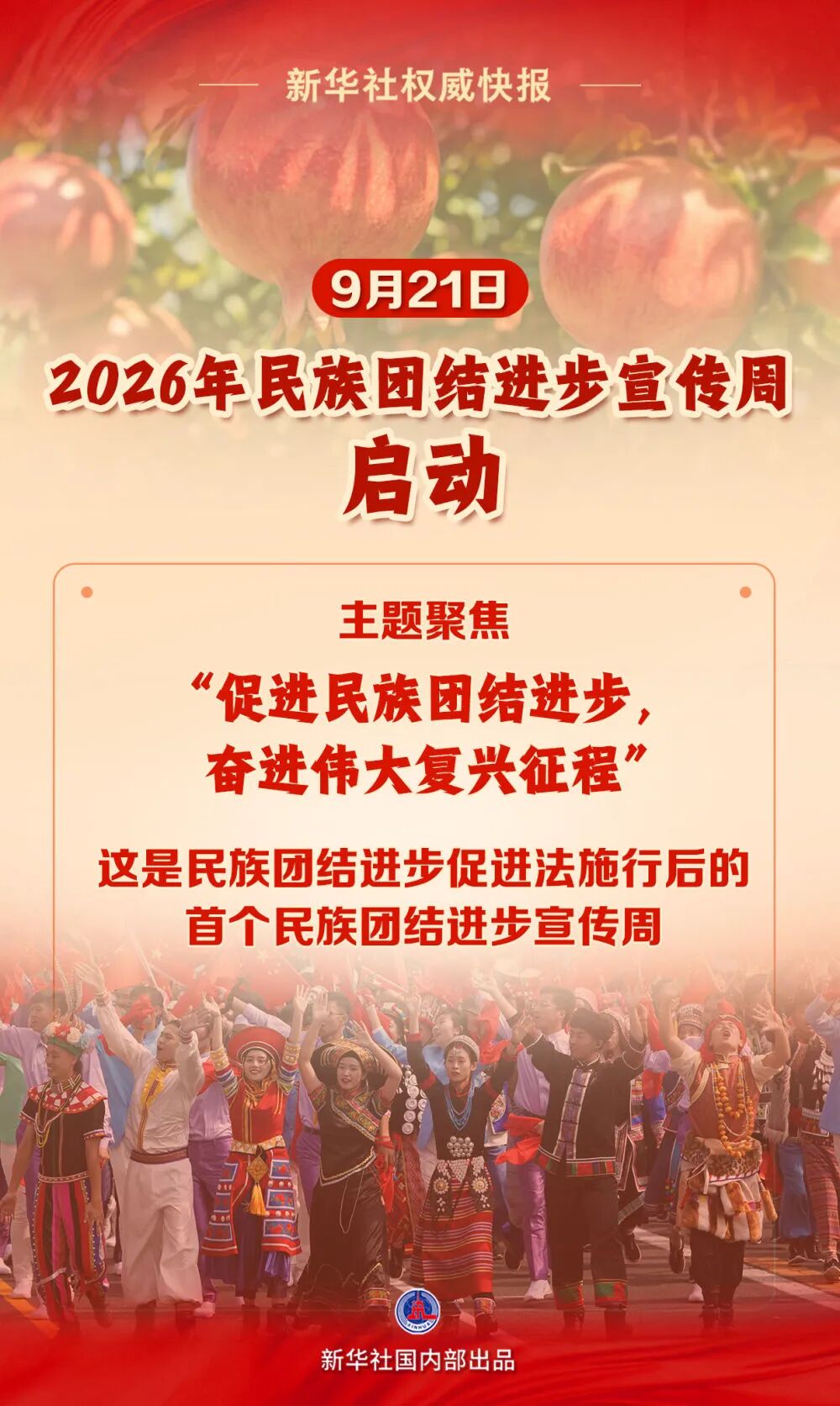 2026年民族团结进步宣传周启动
